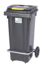 نمایش جزئیات برای سطل زباله پلاستیکی 120 لیتری پدالدار تصویر سطل زباله پلاستیکی 120 لیتری پدالدار